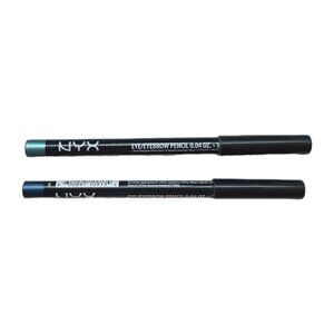 NYX EYELINER PENCILS *2  SEAFOAM GREEN AND SAPPHIRE BLUE